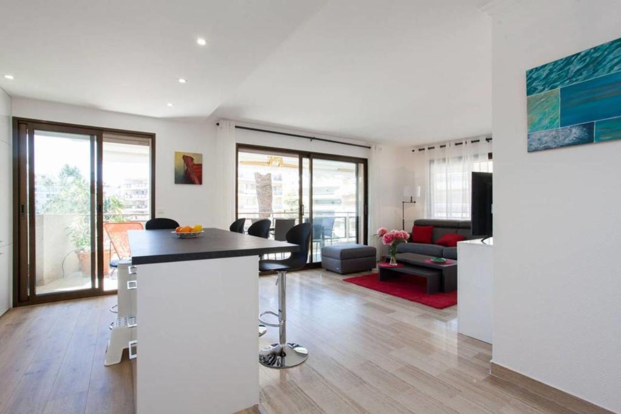 3-Room Apartment With Terrace In Palm Beach Cannes Exteriör bild