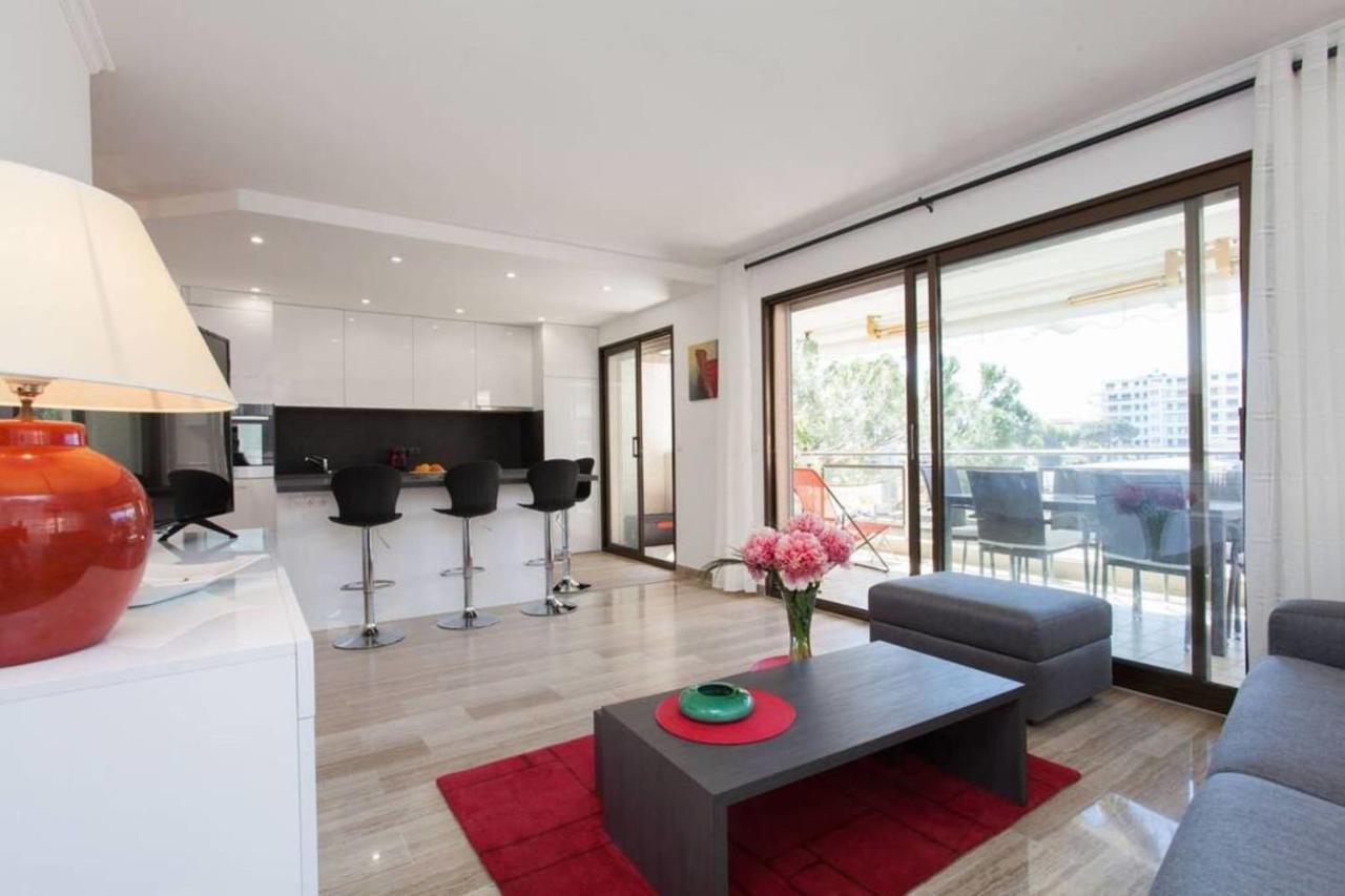 3-Room Apartment With Terrace In Palm Beach Cannes Exteriör bild